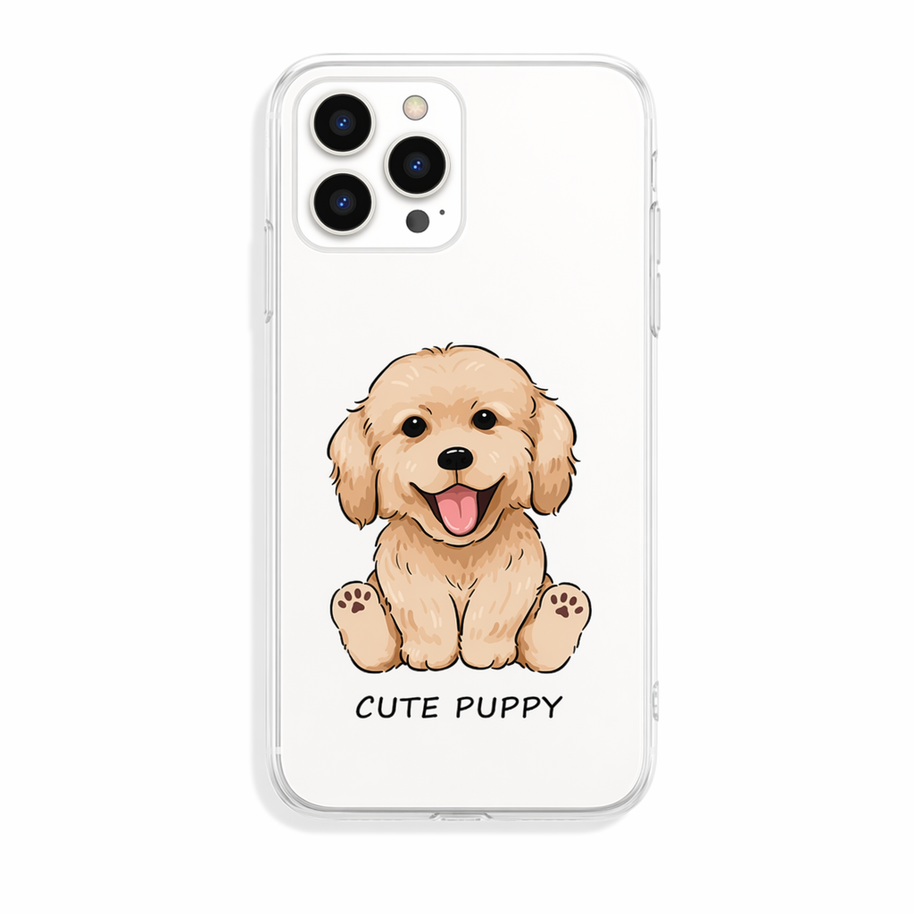 Cute Puppy TPU Phone Case E