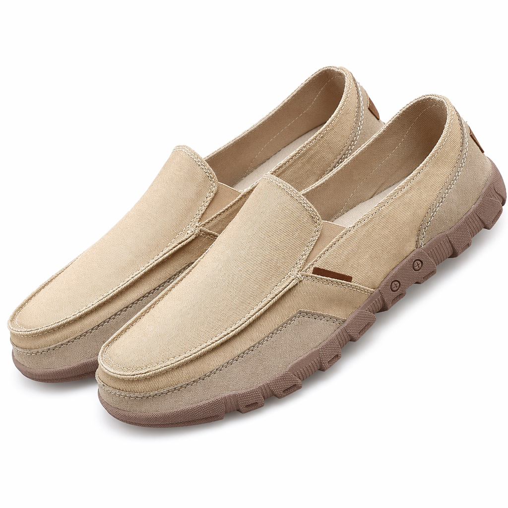 Daily Canvas Shoes for Men - A Casual and Stylish Choice for Everyday Wear Khaki