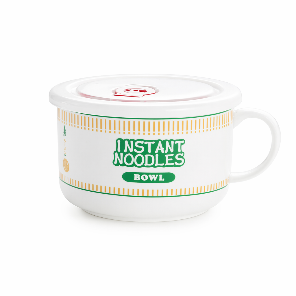 Japanese Style Ramen Bowl Mug Green