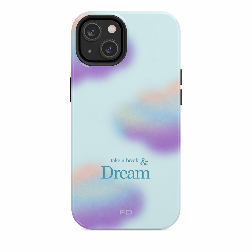 Dreamy Touch Case for iPhone with Wireless Charging: Take a Moment to Relax Default
