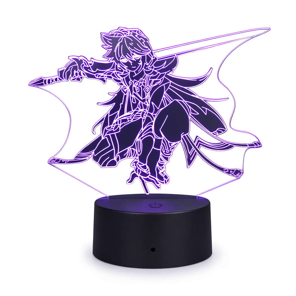 Genshin Impact LED Light with Remote Razor
