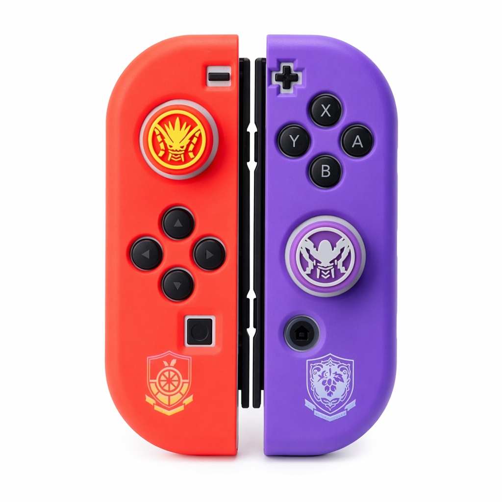 Scarlet and Violet Joystick Caps for Nintendo Switch Default