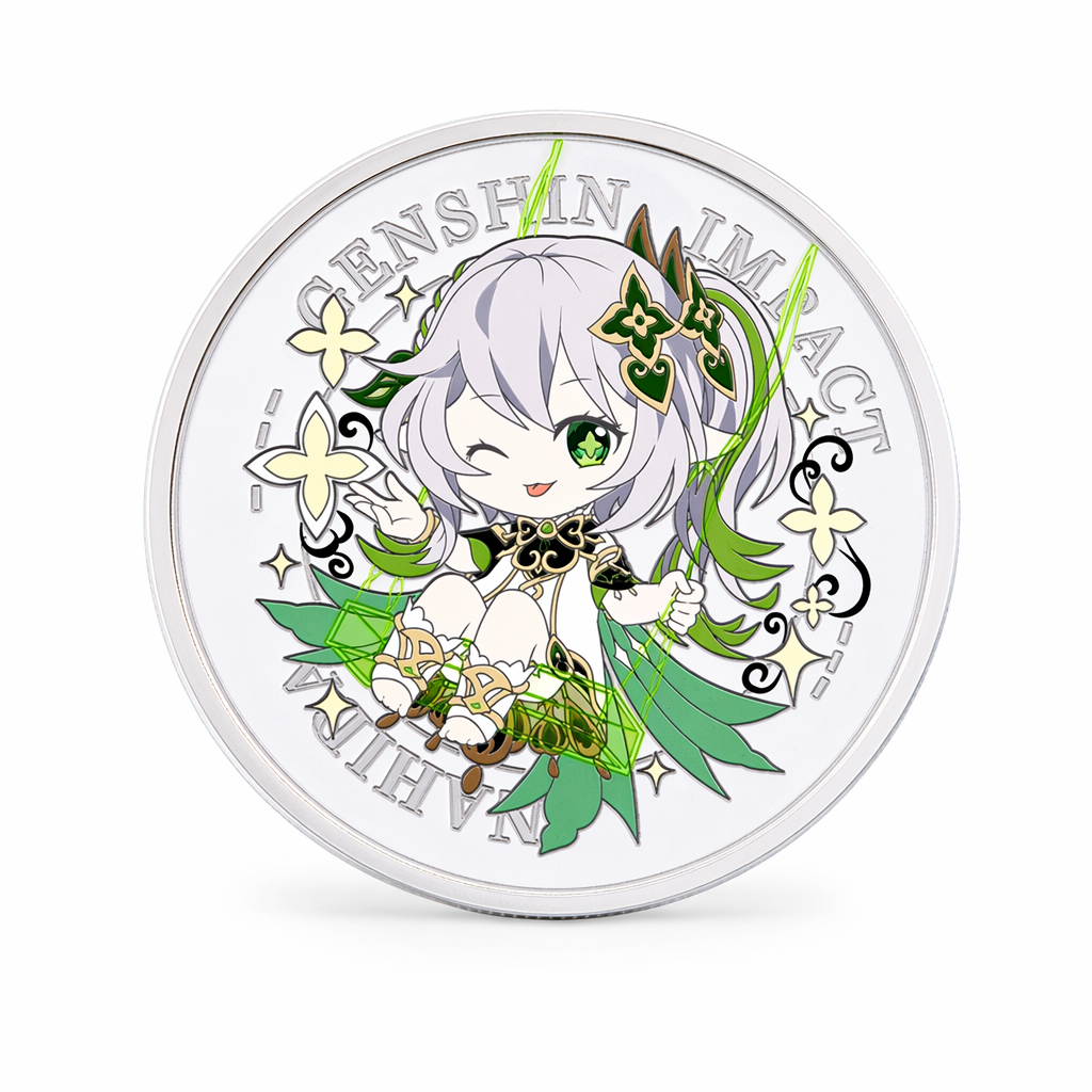 Genshin Impact Collectible Coins with Case Nahida