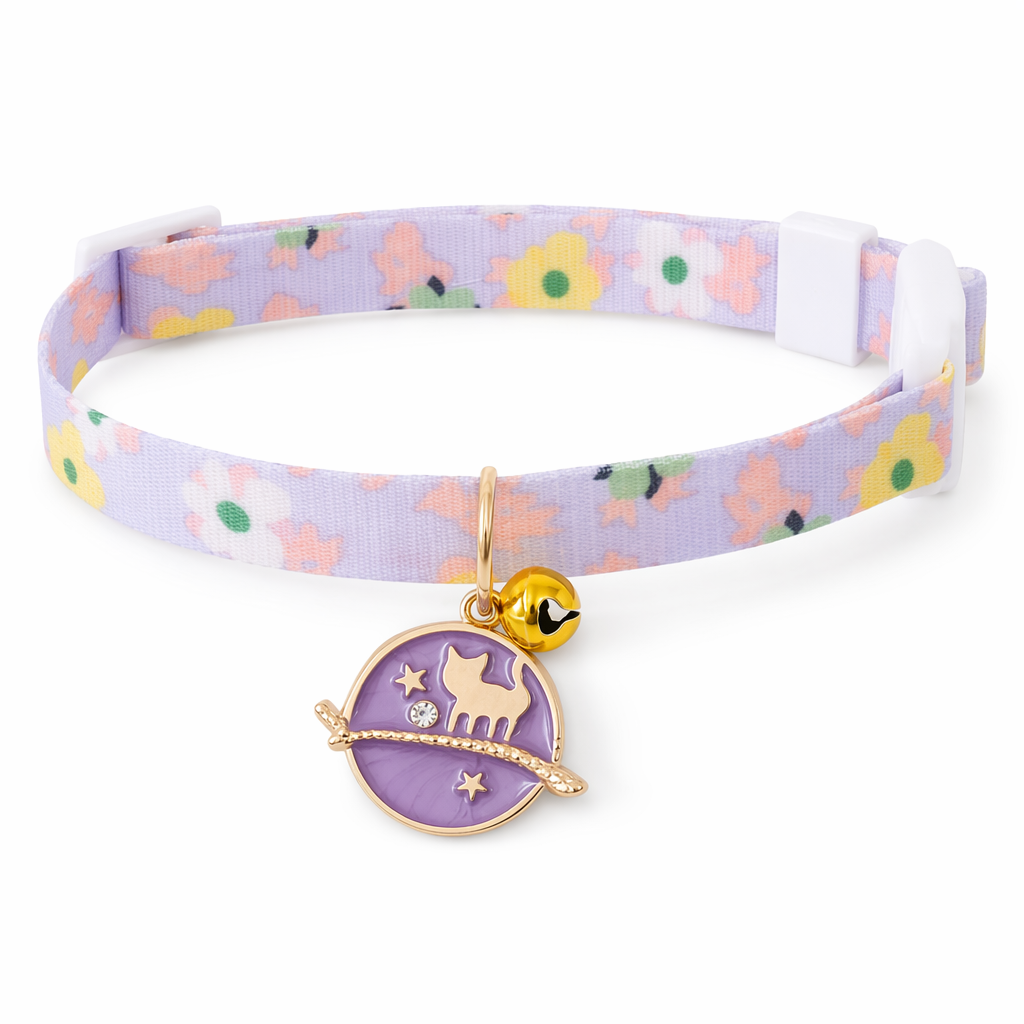 Cute Cat Collars with Astronomy Designs E