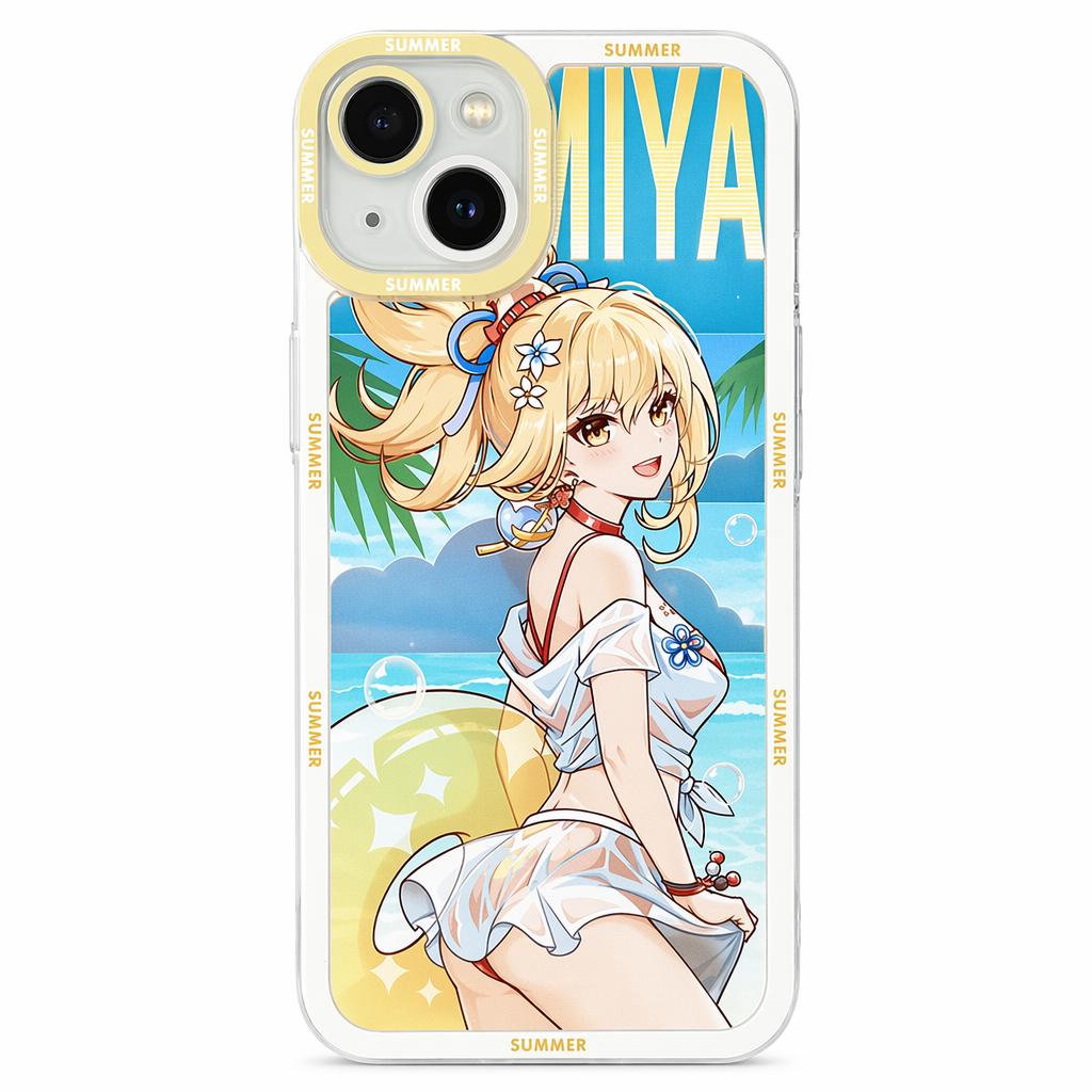 Genshin Impact Summer Phone Cases Yoimiya