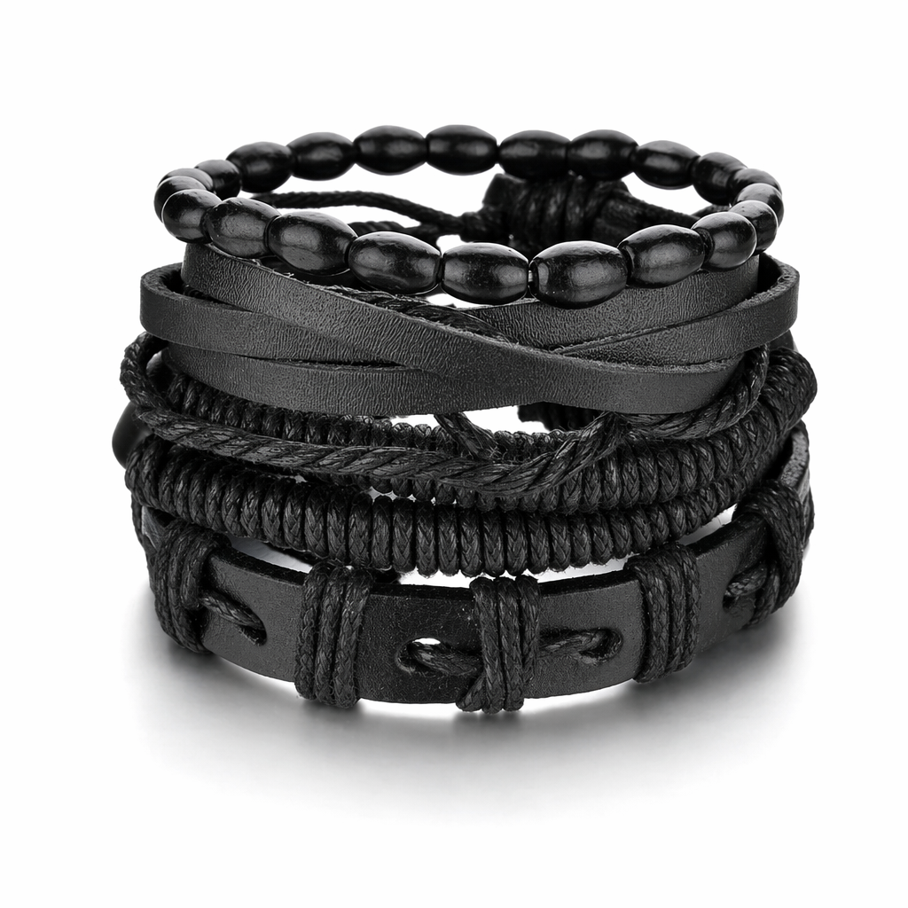 Gothic Layered Bracelet for Men S99B32
