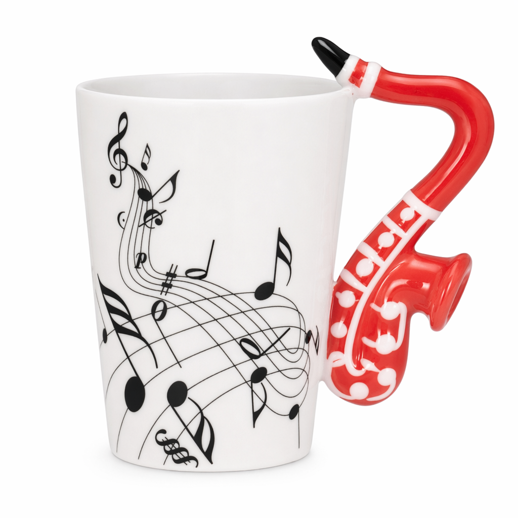Musical Creativity Mug: Embrace the Harmony of Instruments and Notes 26