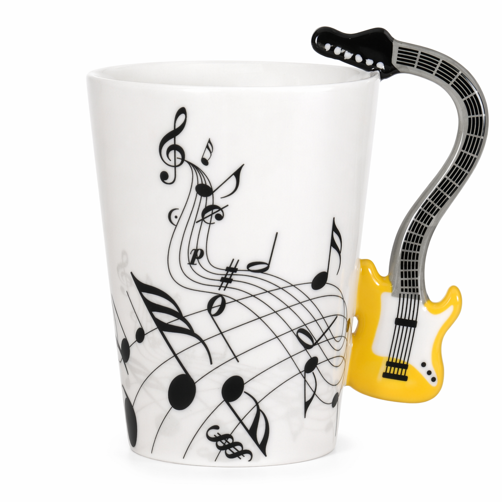 Musical Creativity Mug: Embrace the Harmony of Instruments and Notes 30