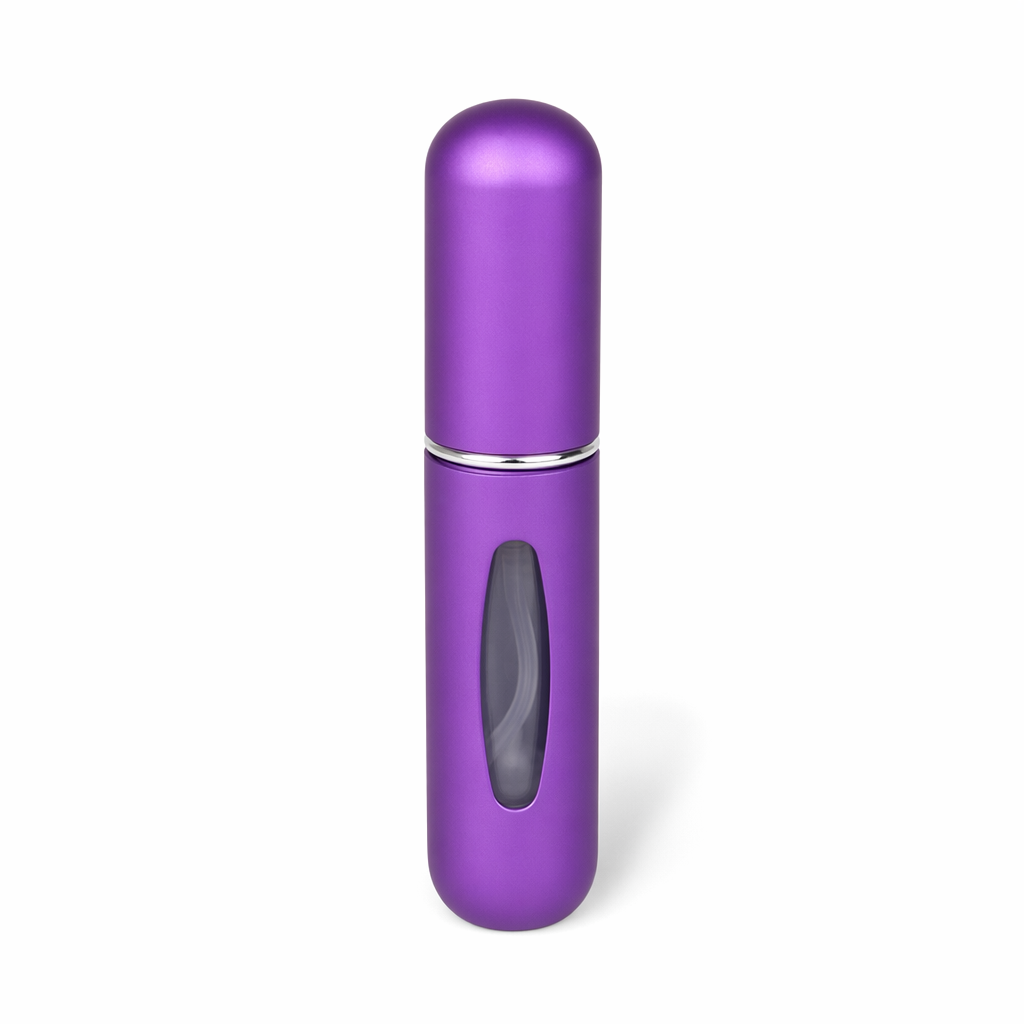 Refillable Travel Perfume Bottles (Set of 2) Purple