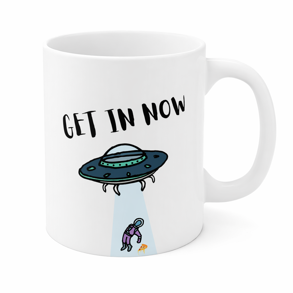 Abduction Extraterrestrial Beverage Mug Default