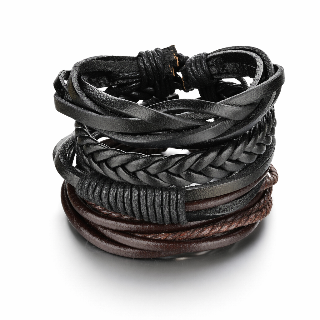 Gothic Layered Bracelet for Men S99B34