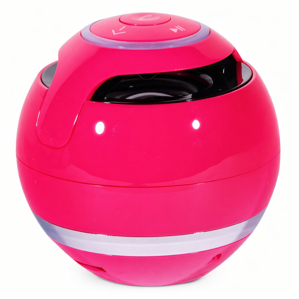 Portable Mini Wireless Speaker with Powerful Bass Hot Pink