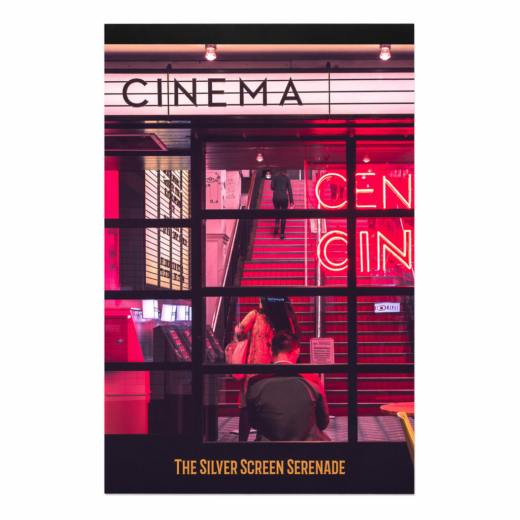 Vintage Movie Theme Print Default