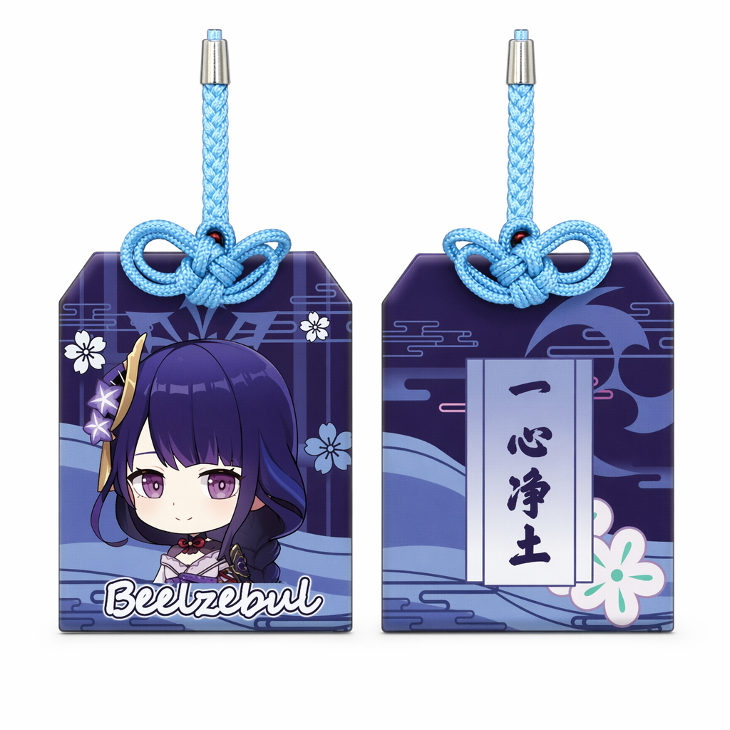 Genshin Impact Omamori Charms for Protection Raiden Shogun