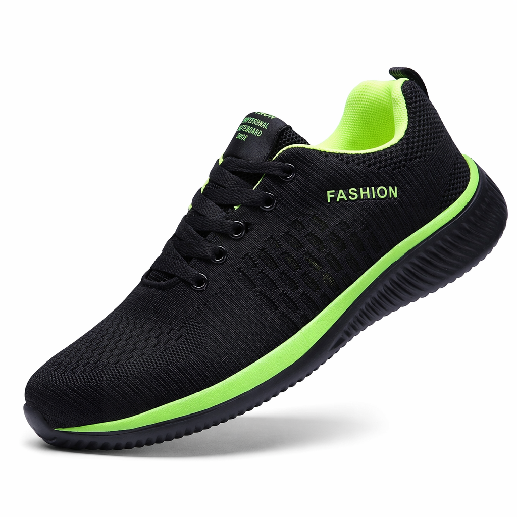 Lightweight Men's Running Shoes Green