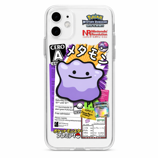 Pokemon Phone Case with TPU Protection Ditto