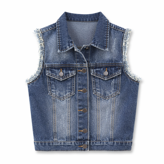 Denim Waistcoat for Women Default