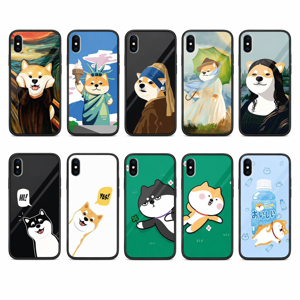 Cute Dog Phone Cases with Protection Default