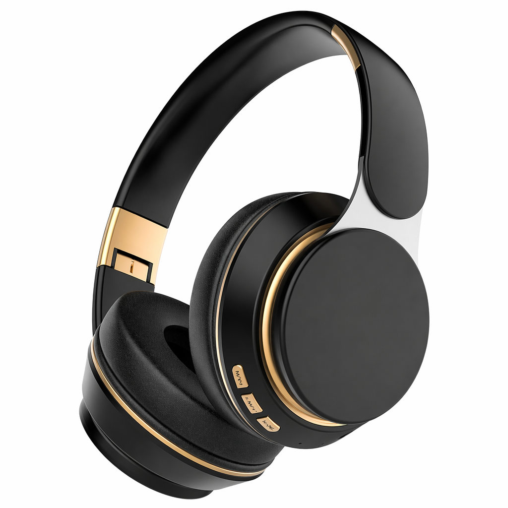 Wireless Gaming Headset with TF card slot - Dragon Edition Black