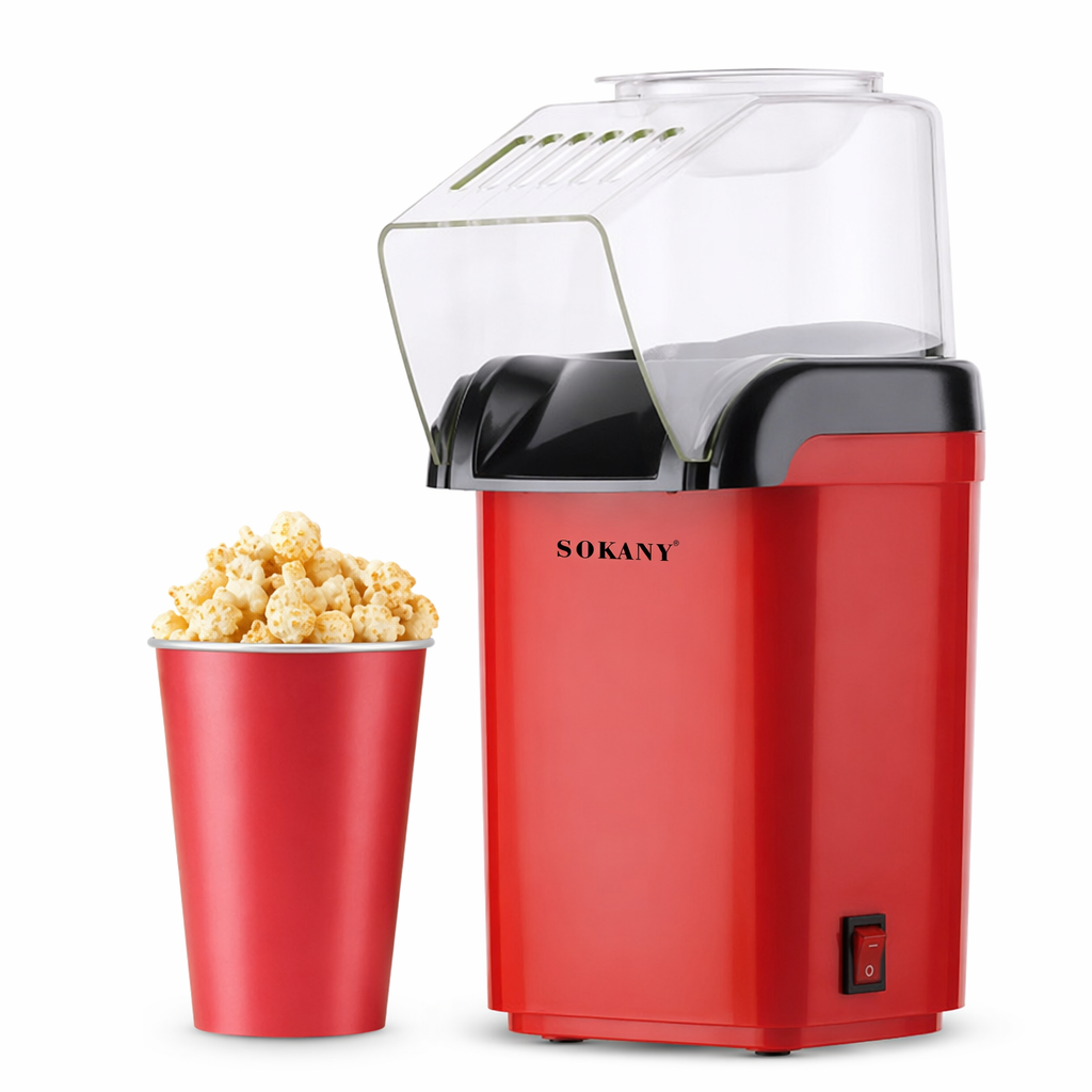 SOKANY Electric Popcorn Maker: Compact and Efficient Color 6