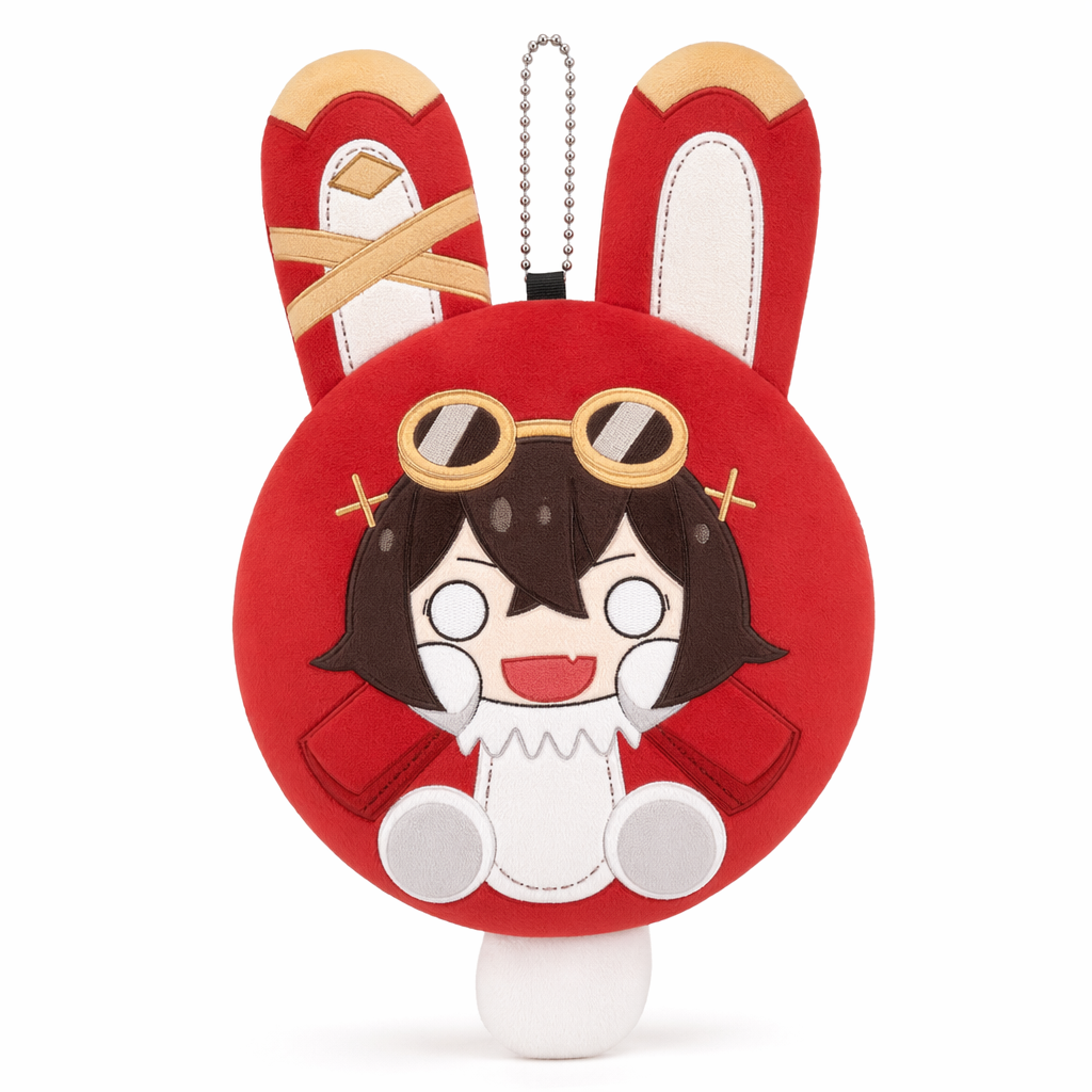 Cute Genshin Impact Plush Keychains Amber