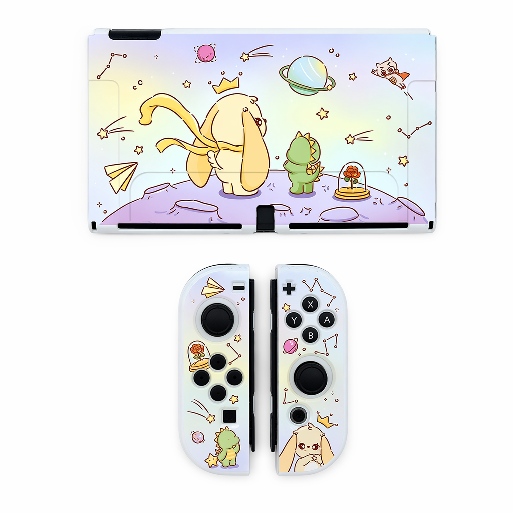 Cute Animal Switch OLED Cover Case Default