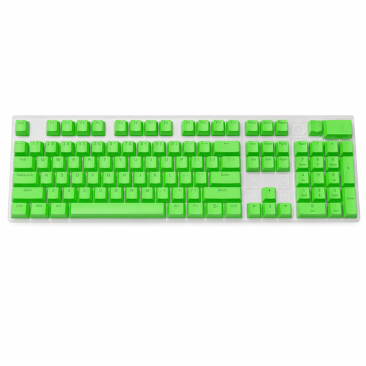 104-Key Mechanical Keyboard Keycap Set Green