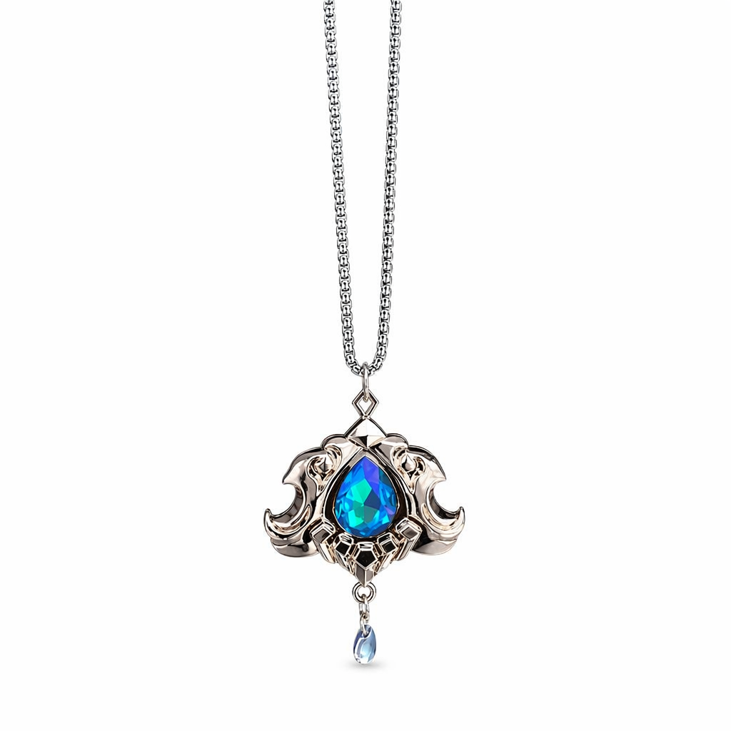 Furina & Neuvillette Necklaces: Authentic Genshin Impact Accessories Neuvillette