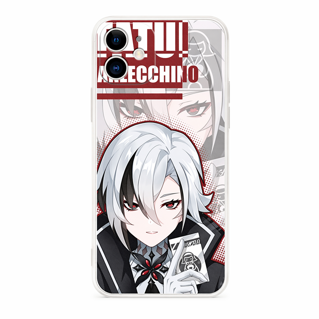 Fatui Genshin Impact Phone Cases Arlecchino