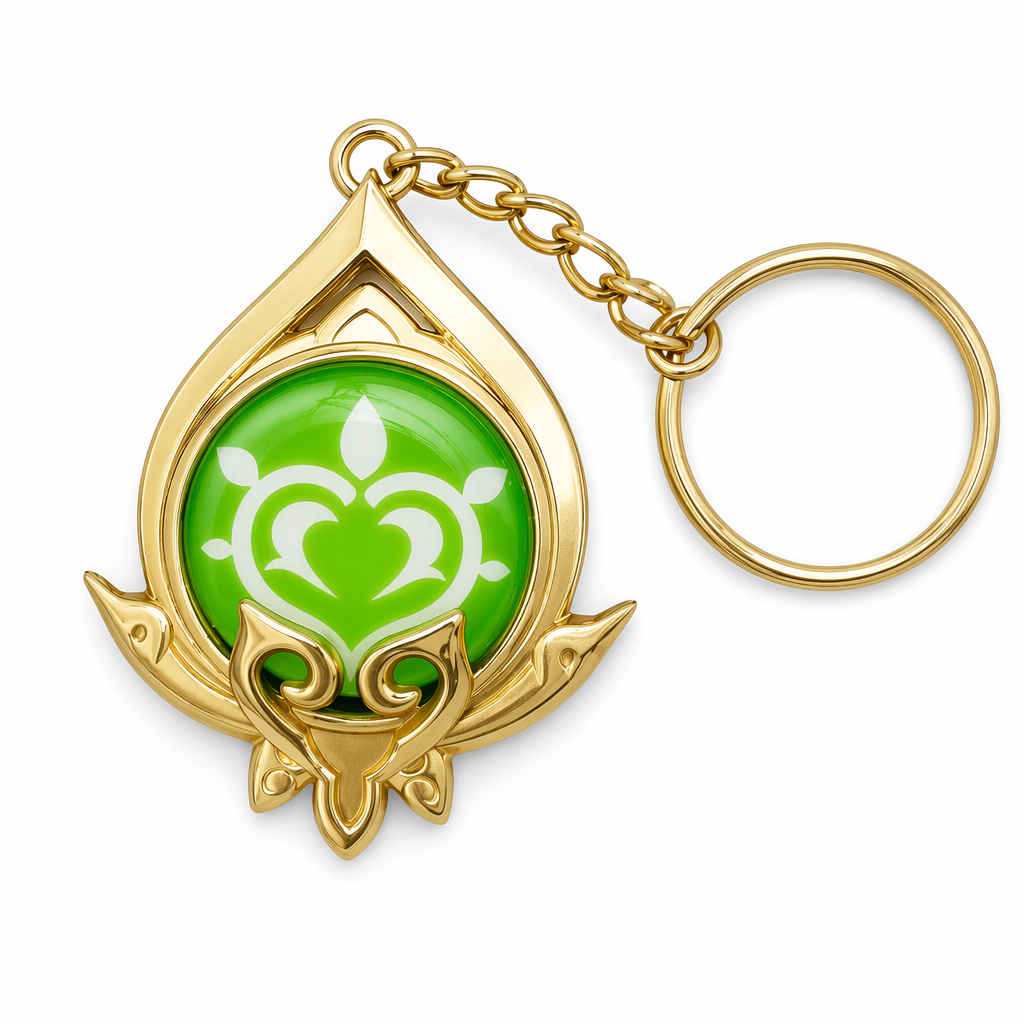 Genshin Impact Sumeru Vision Keychain Dendro