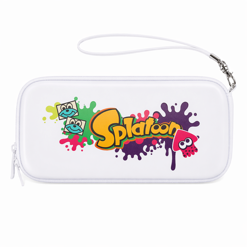 Splatoon Switch Carrying Case: Compact, Roomy, Protective Default