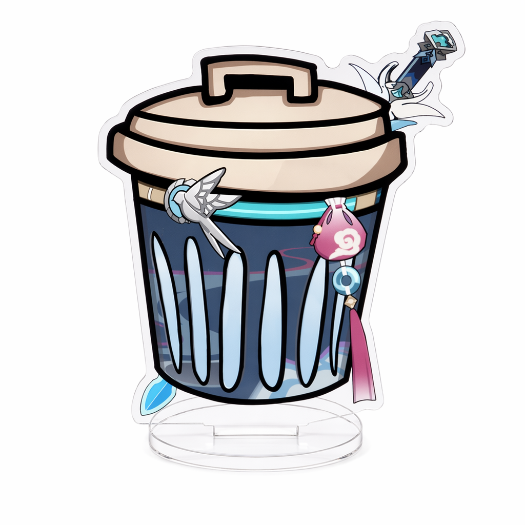 Honkai Star Rail Trash Can Standee Yanqing