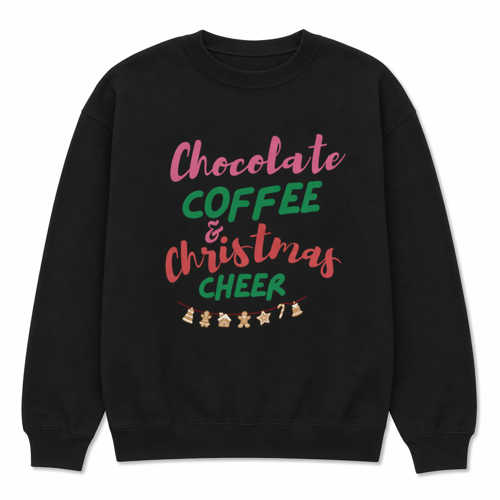 Women's Festive Joy Pullover Black