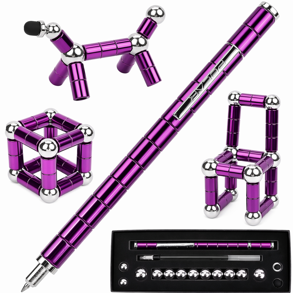 Gift Set: Pen for Fidgeting Purple