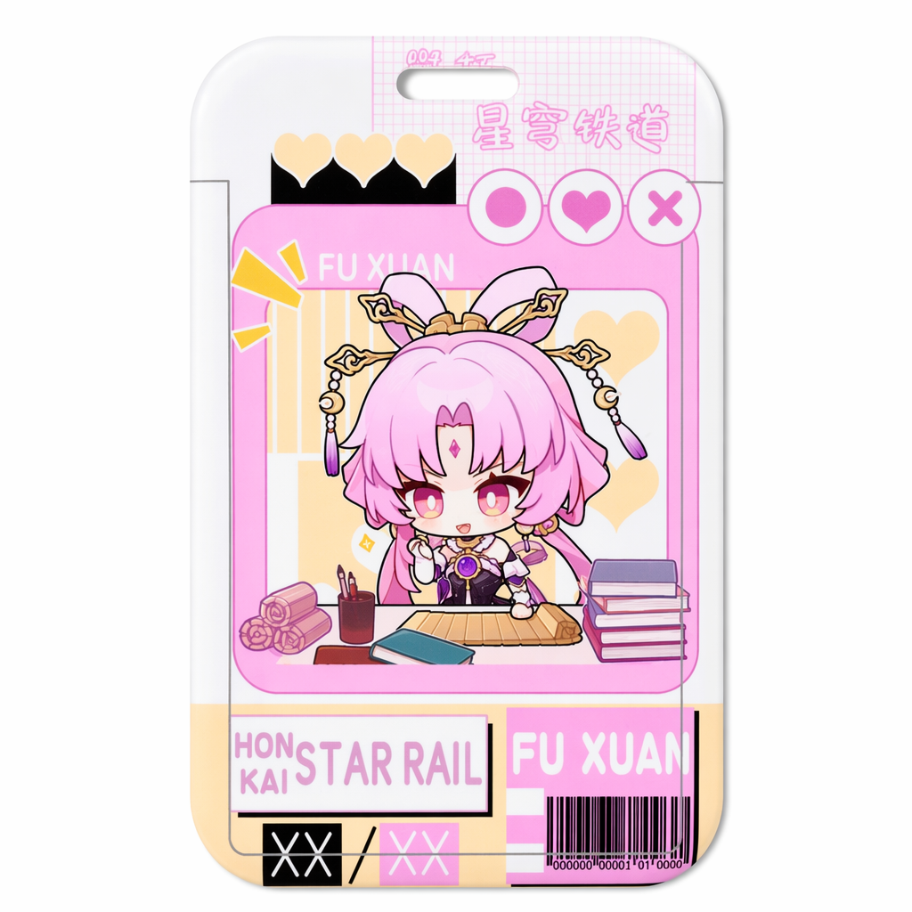 Honkai Star Rail Badge Card Holder N