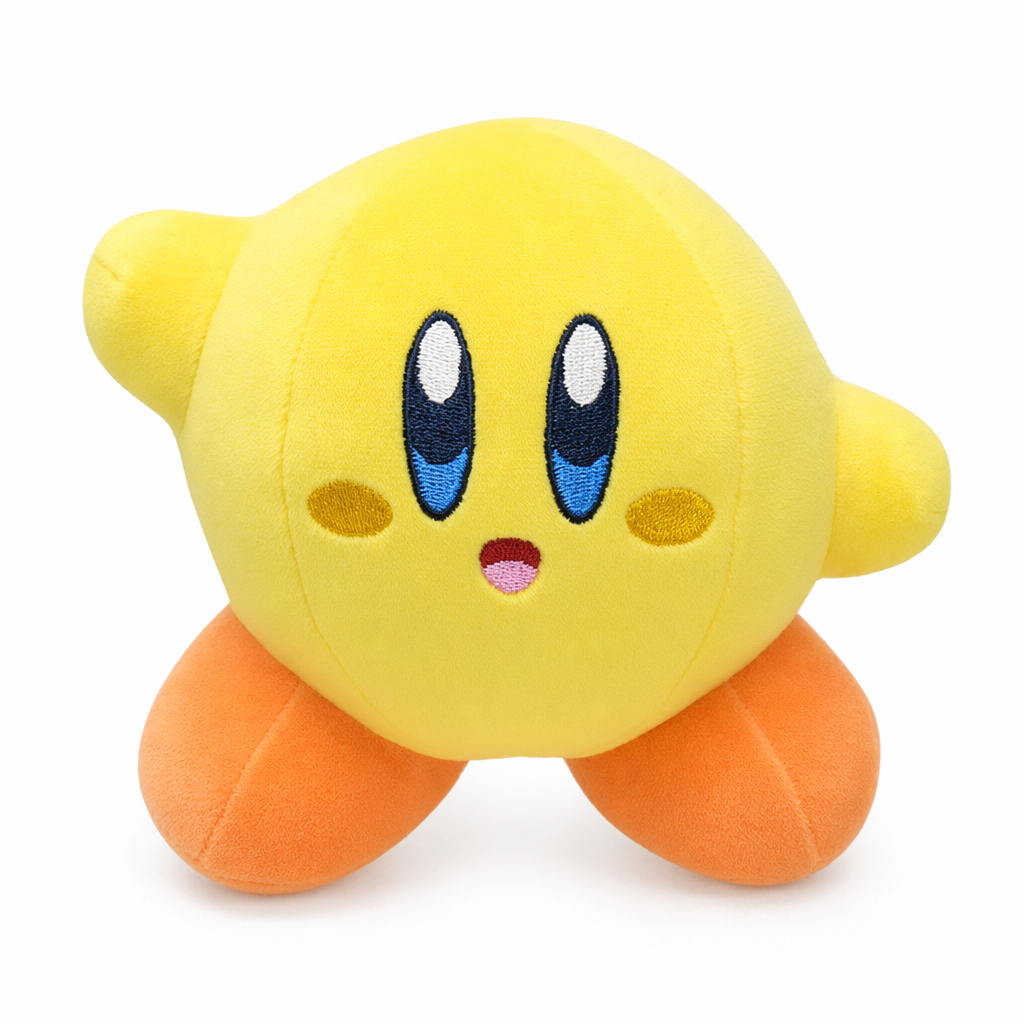 Mini Kirby Plush Toys - Adorable and Vibrant Yellow