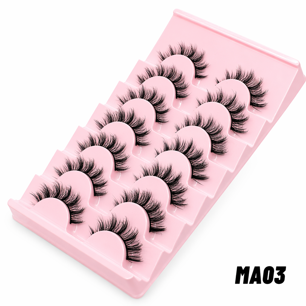 Fluttery Falsies Fit for a Queen 7Pairs-MA03