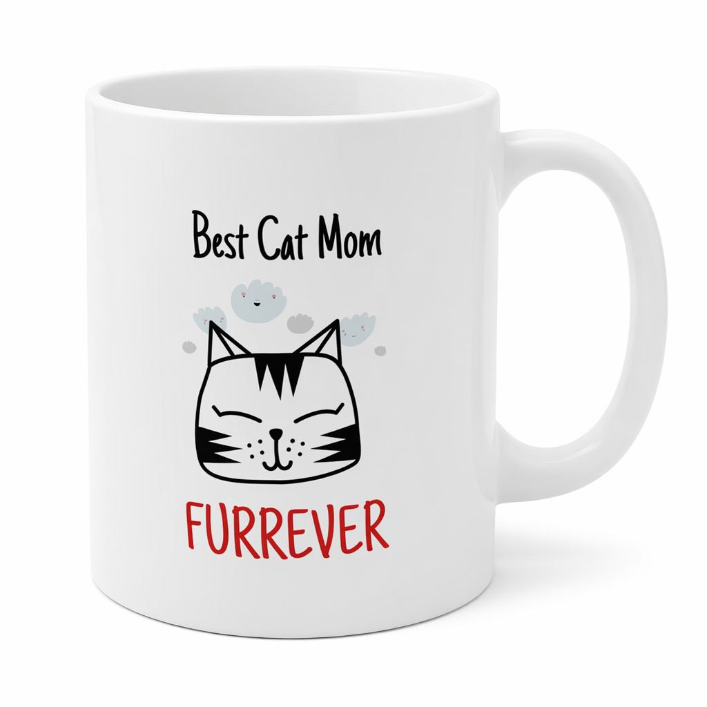 Furrever Mug for the Ultimate Cat Mom Default