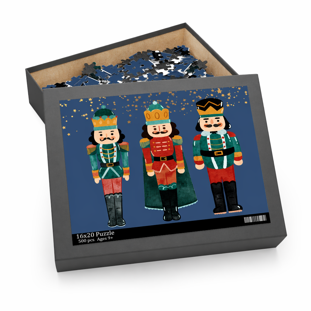 500-Piece Puzzle for Christmas Nutcracker Enthusiasts Default