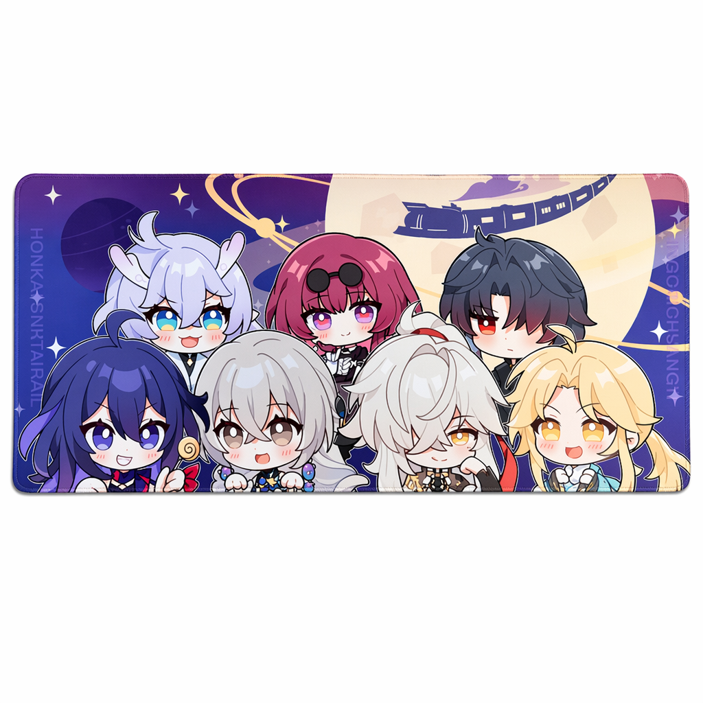 Chibi Honkai Star Rail Mouse Pad Default