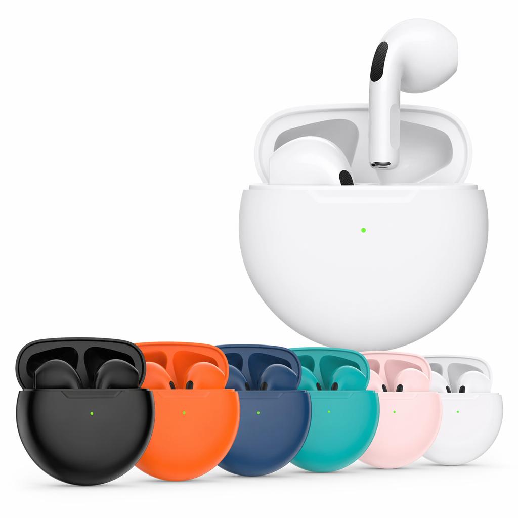 True Wireless Bluetooth Earbuds of Dragon 6 Lineage White