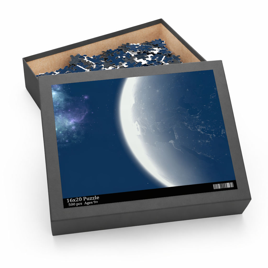 500-Piece Puzzle Featuring Earth's Landscape Default