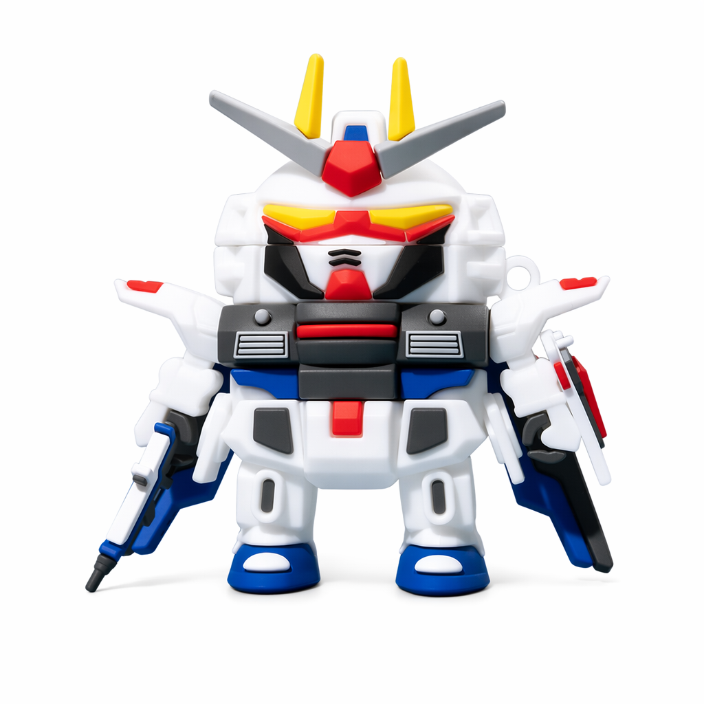 Cute Mecha AirPods Pro Case: Elevated Protection Default
