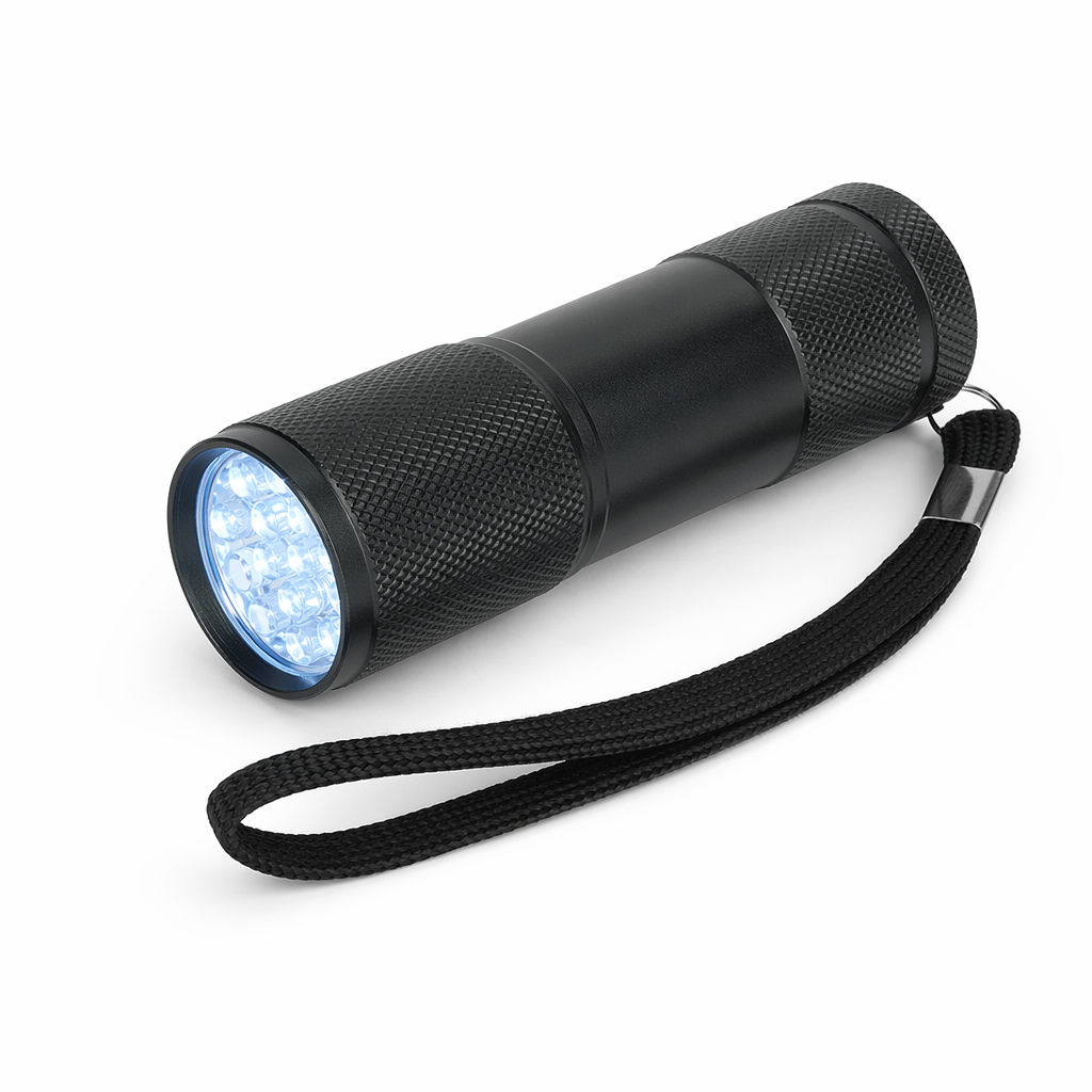 Aluminum Flashlights - 100 Pieces, 9 LEDs, Bright Default