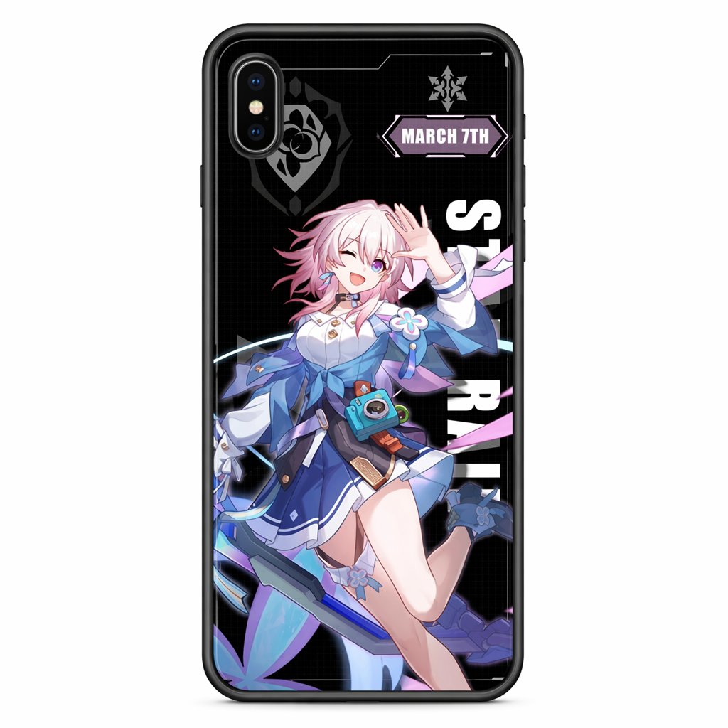 Star Rail iPhone Case with Characters March 7th
