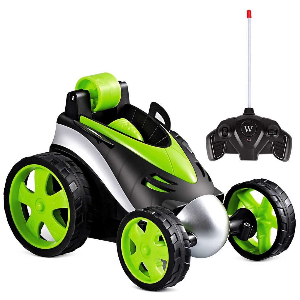 Wireless Remote Control Toy Car with Flipping Wheels Default