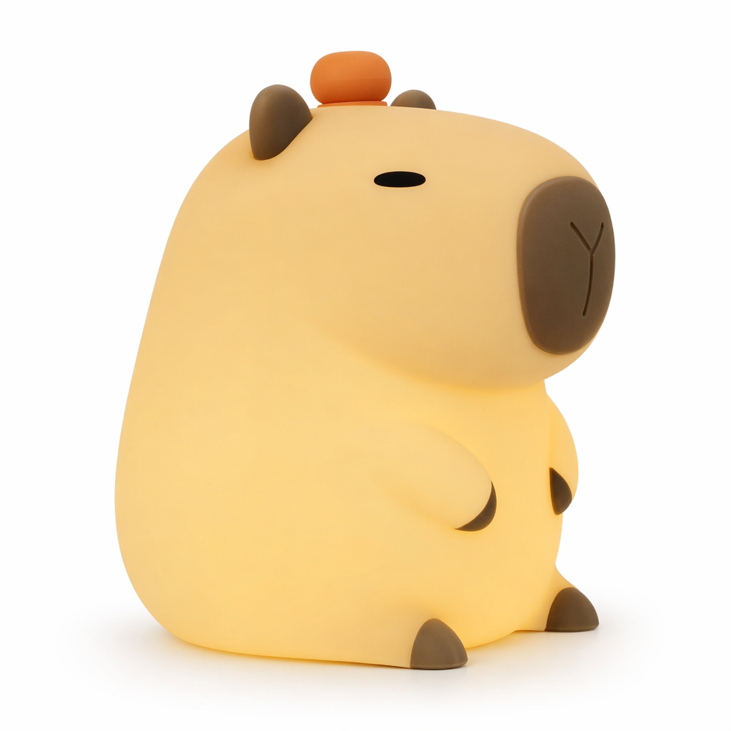 Rechargeable Capybara LED Night Light Default