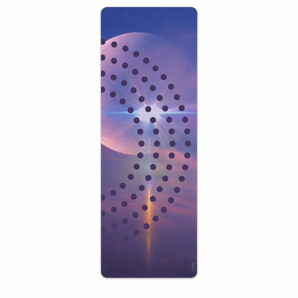 Flaming Cosmos Yoga Mat Default