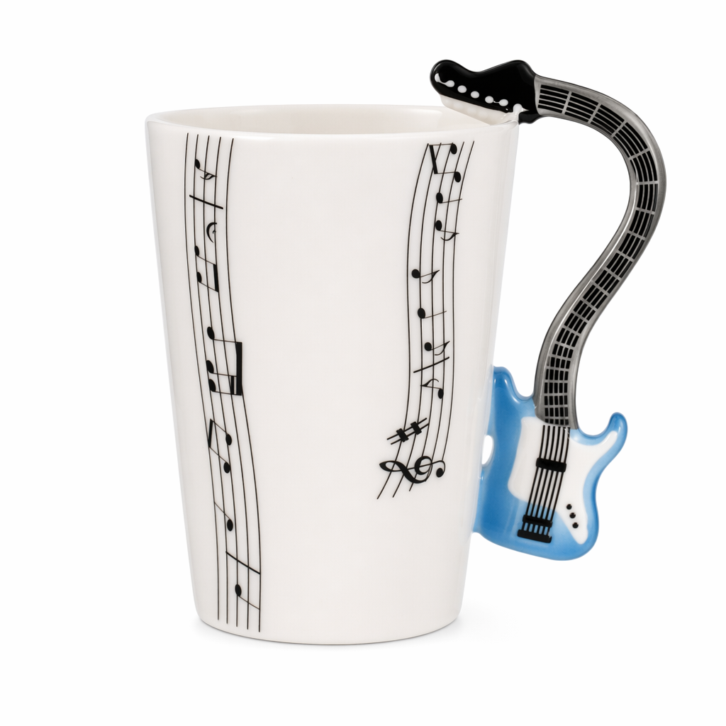 Musical Creativity Mug: Embrace the Harmony of Instruments and Notes 4