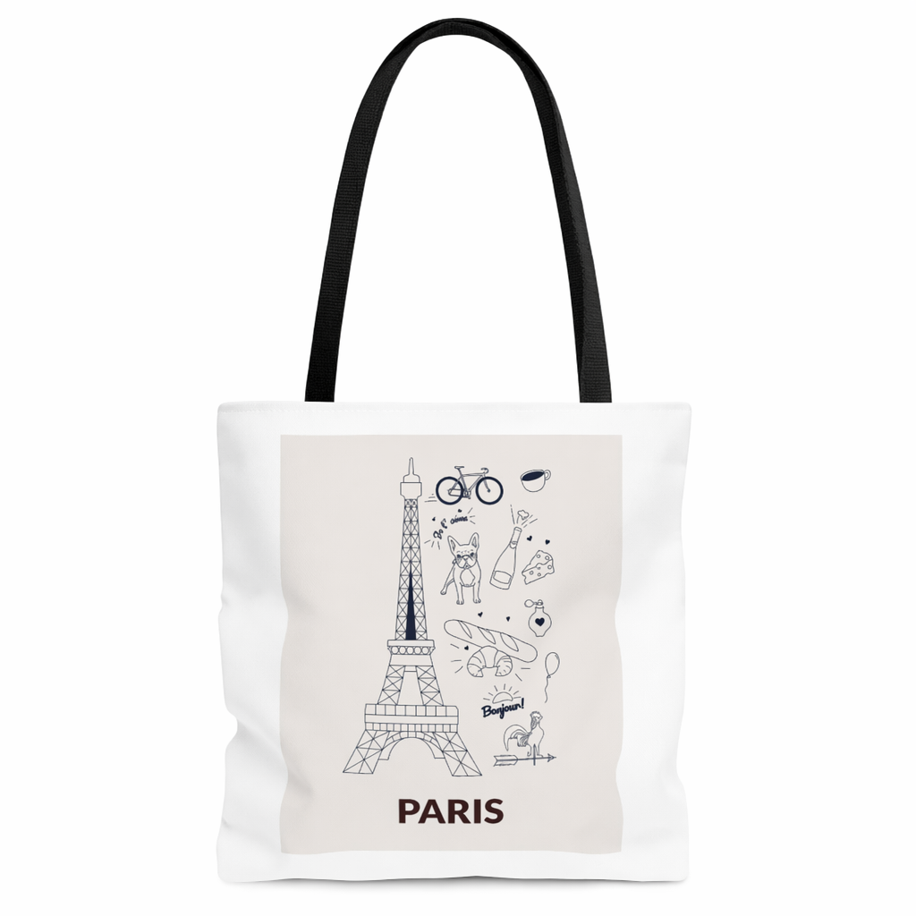Everyday Shopper Tote Bag Medium - Symbolic Essence of PARIS Default